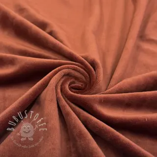 Samt VELVET STRETCH brick