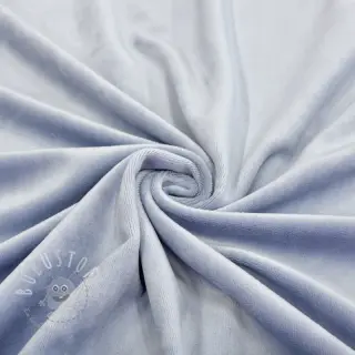 Samt VELVET STRETCH light blue
