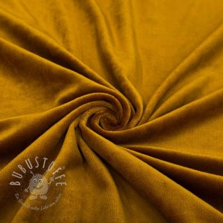 Samt VELVET STRETCH camel