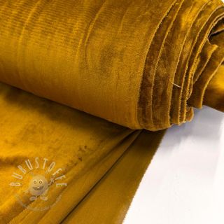 Samt VELVET STRETCH camel