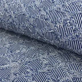 JEANS DENIM Ruffle stripes design B