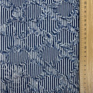 JEANS DENIM Ruffle stripes design B