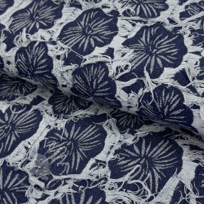 JEANS DENIM Ruffia Flowers design B