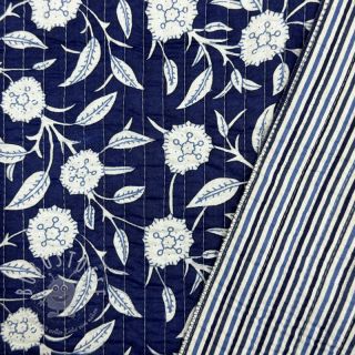 Baumwollstoff QUILT Gange indigo