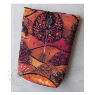 Dekostoff Forest hill autumn digital print