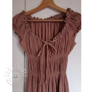 Double gauze/musselin old blush