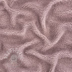 Mantelstoff TEDDY dark powder