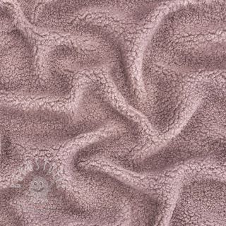 Mantelstoff TEDDY dark powder