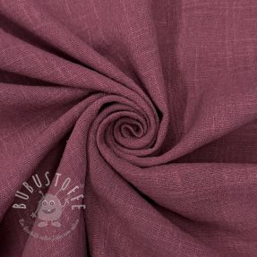 Baumwollstoff SLUB WASHED mauve