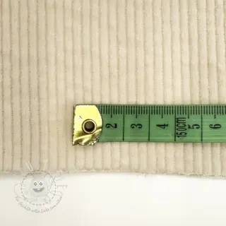 Cord 6W WASHED STRETCH butter