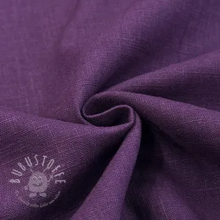 Leinenstoff gewaschen dark purple