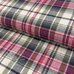Baumwollstoff YARN DYED CHECK BRUSHED pickle